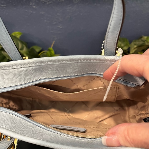 NWT Michael Kors light blue Crossbody bag and wallet - Picture 6 of 15